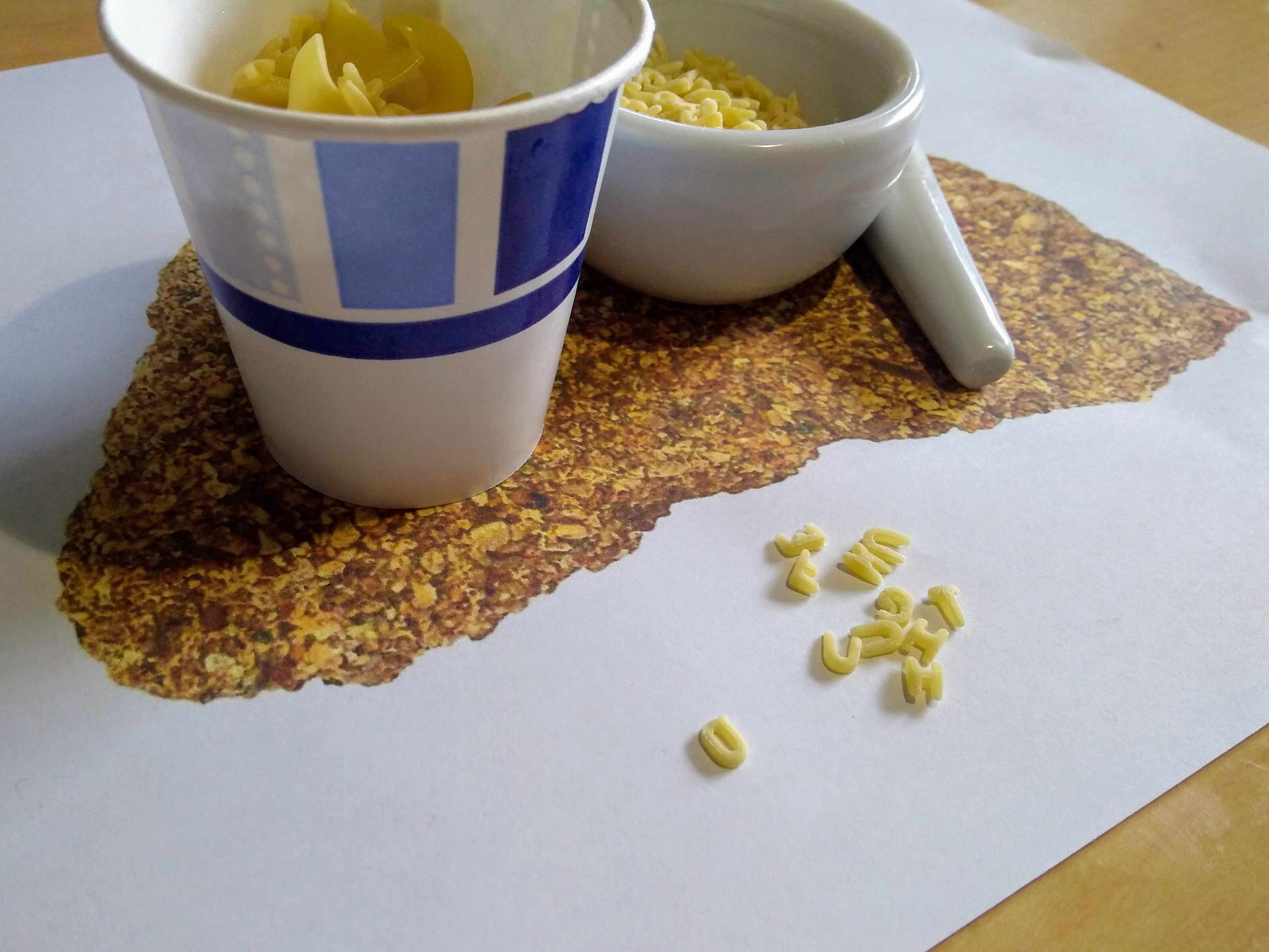 science class coquina pasta sedimentary rock formation lab activity teacher student experiment